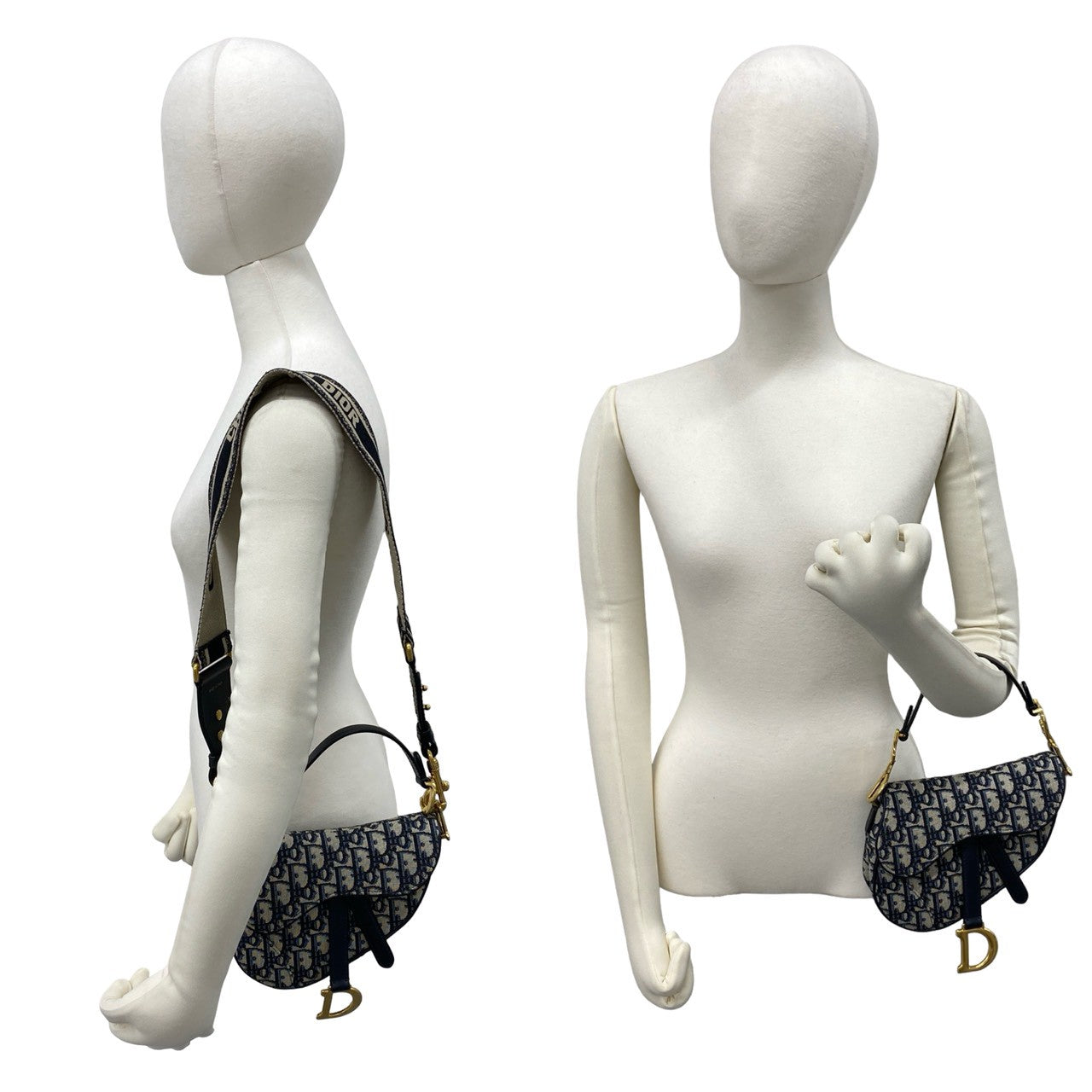 Christian Dior ディオール オブリーク サドルバッグ ショルダーバッグ 2