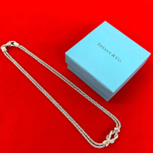 TIFFANY&Co. ティファニー ダブルロープ センターノット ネックレス