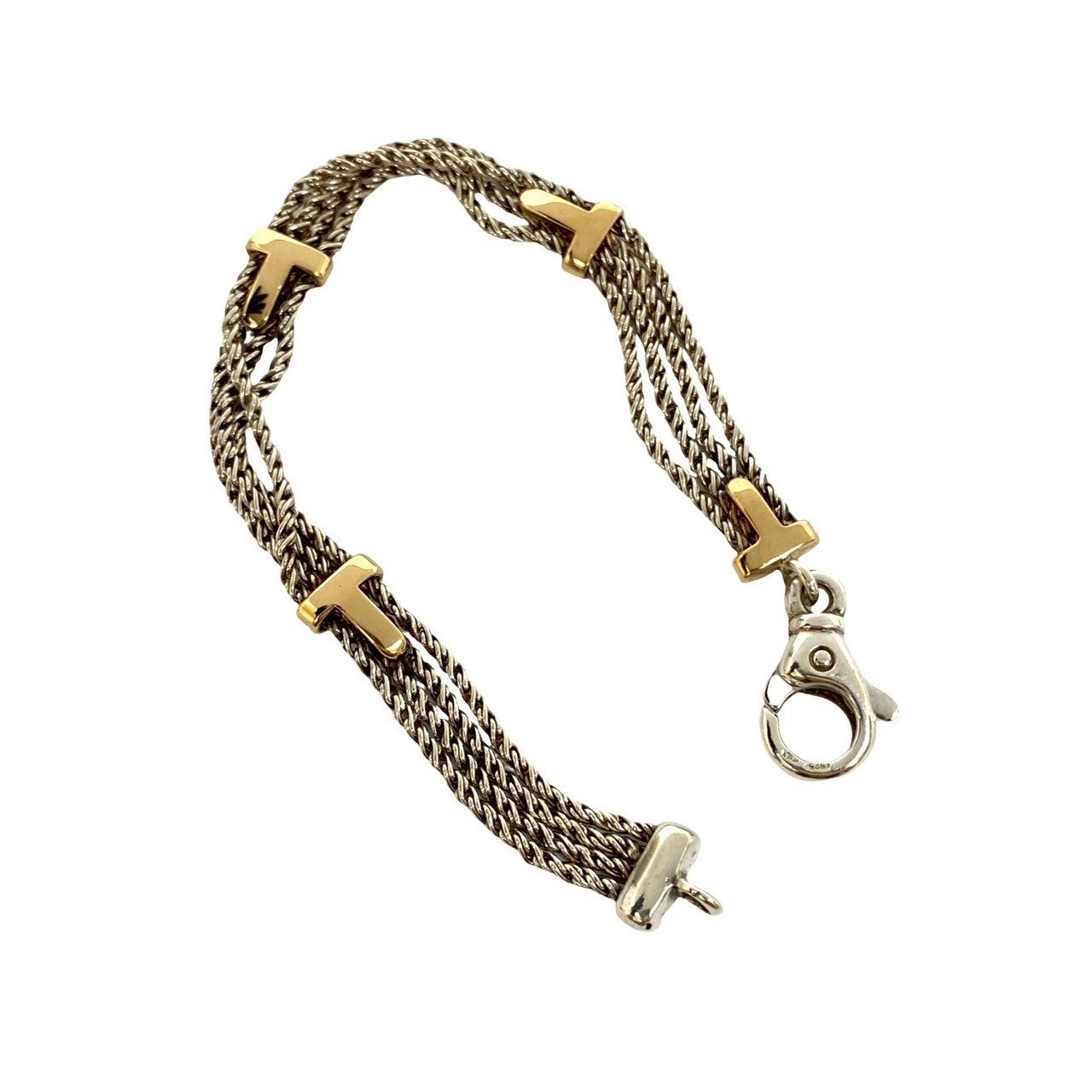 TIFFANY&Co. Tロープ ブレスレット 3
