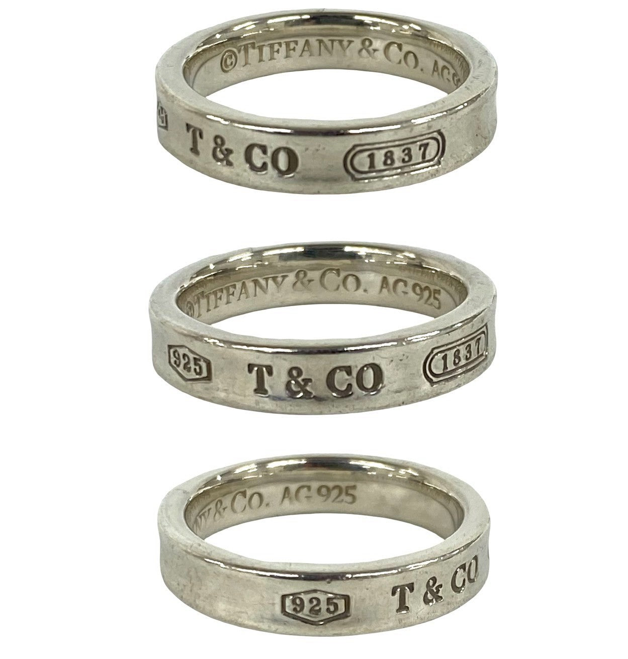 TIFFANY&Co. ティファニー ナロー リング 指輪 3