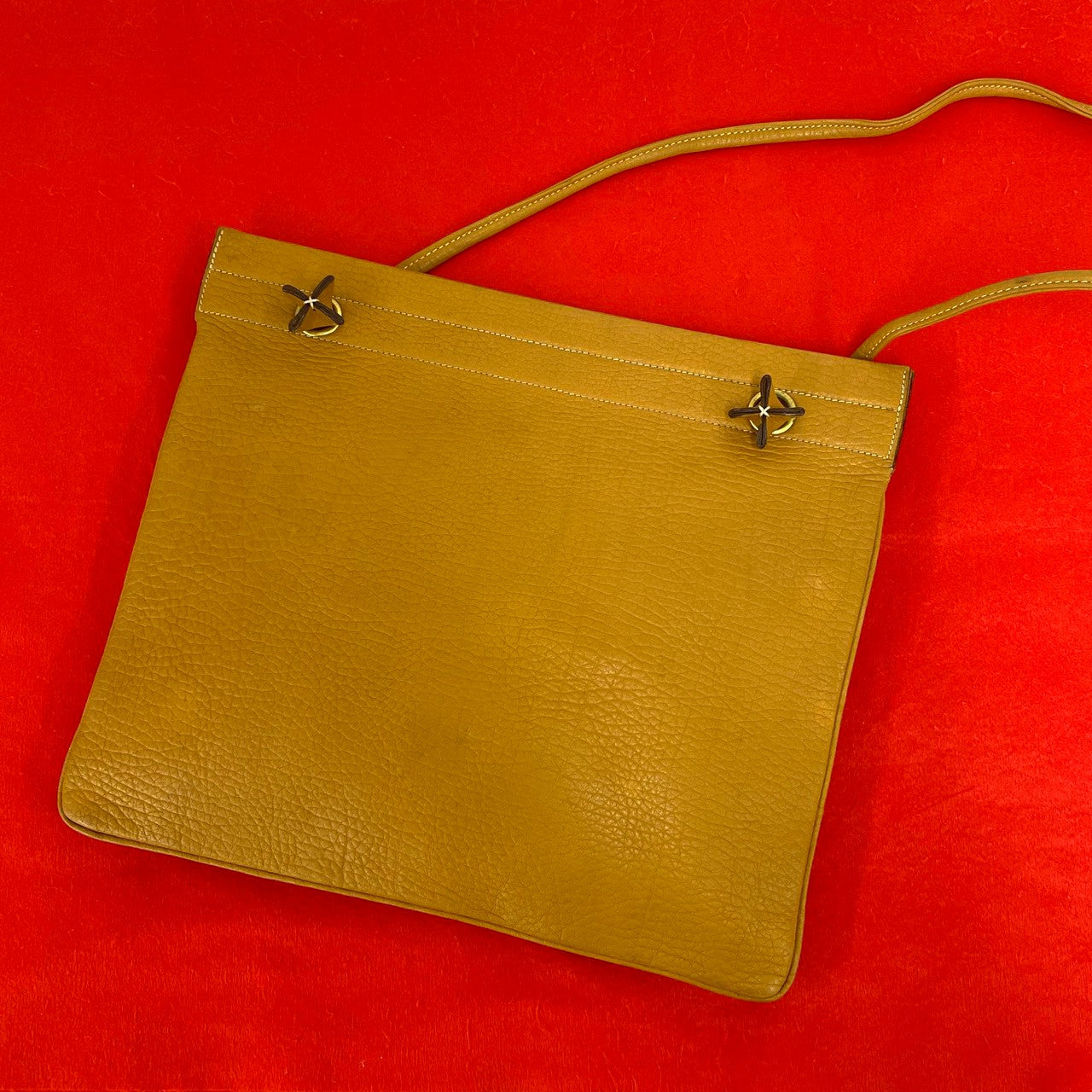 HERMES エルメス (Vintage) アリーヌ フィヨルド ショルダーバッグ フィヨルド