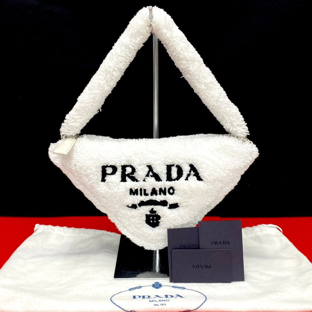 PRADA トライアングル テリークロス