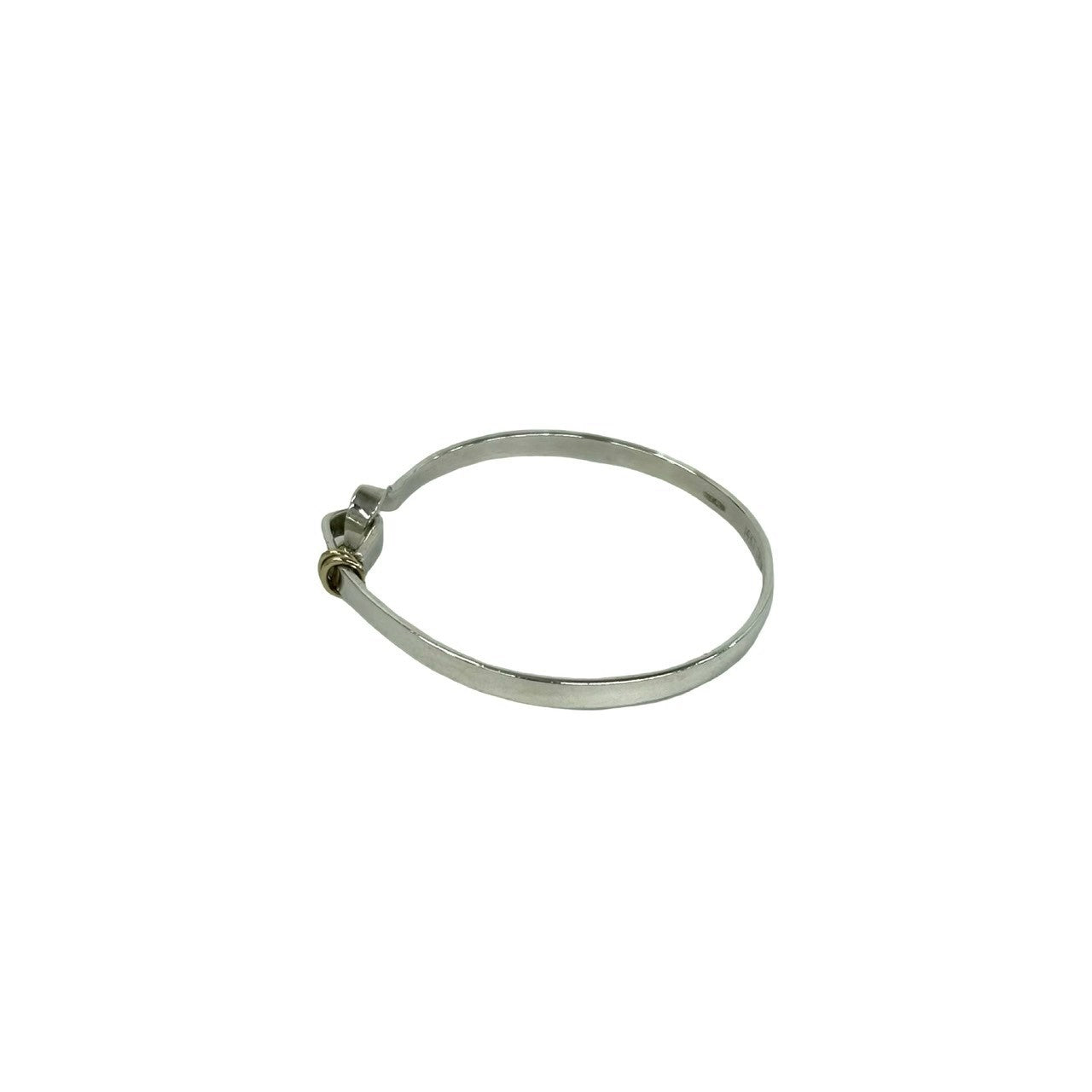 TIFFANY&Co. ティファニー (Vintage) フック&アイ バングル 925 K14 YG 4