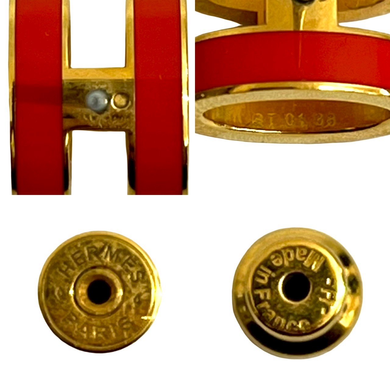 HERMES エルメス ポップアッシュ ピアス 2