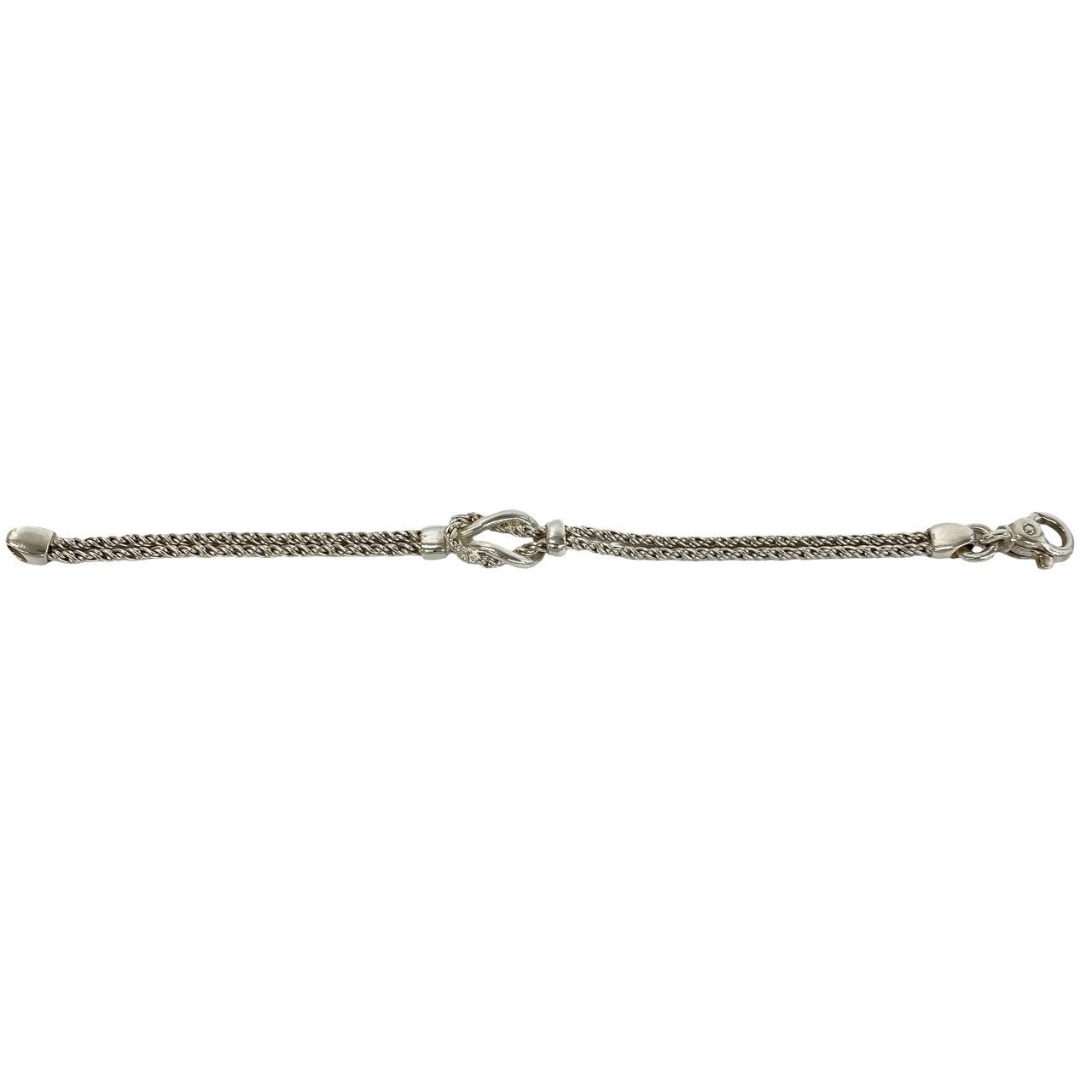 TIFFANY&Co. ティファニー (Vintage) ダブルロープ センターノット ブレスレット 5