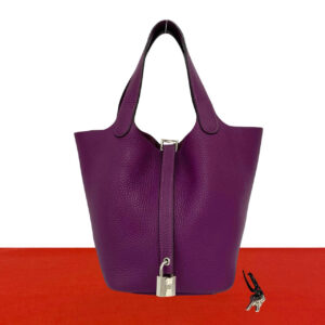 HERMES エルメス ピコタンロック PM ハンドバッグ トリヨンクレマンス
