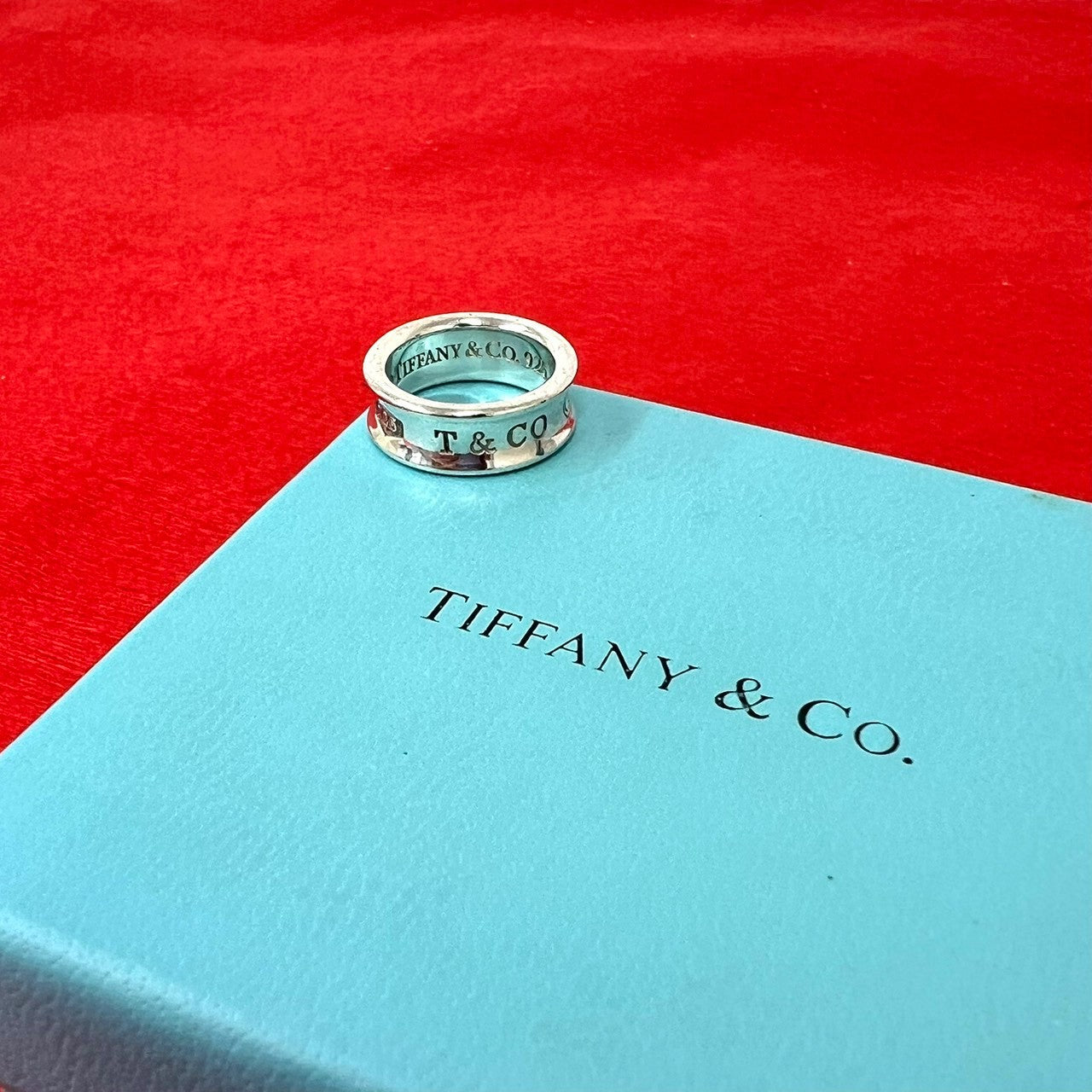 TIFFANY&Co. ティファニー ナローリング 指輪