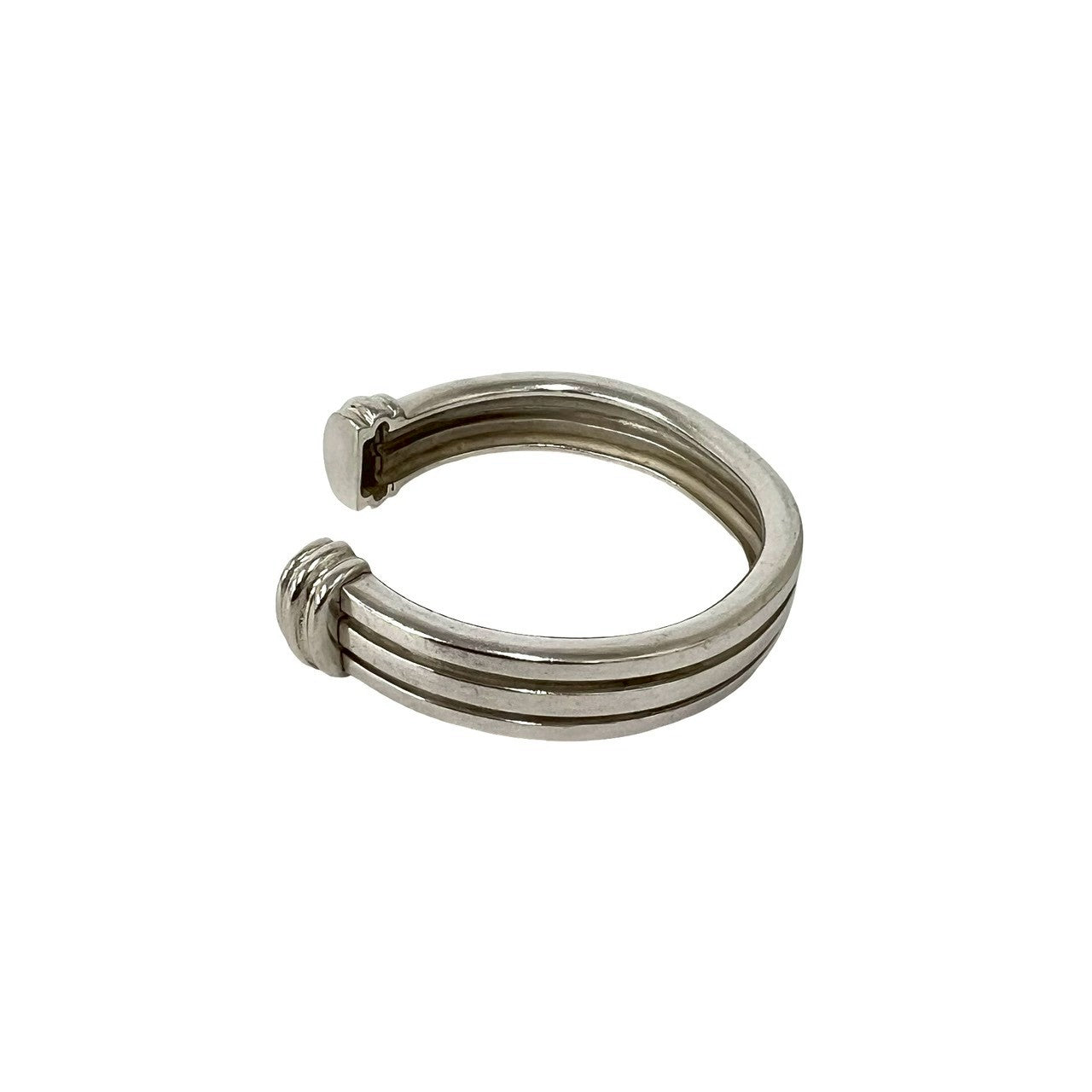 TIFFANY&Co. ティファニー (Vintage) グルーブド ダブルカフ バングル 4