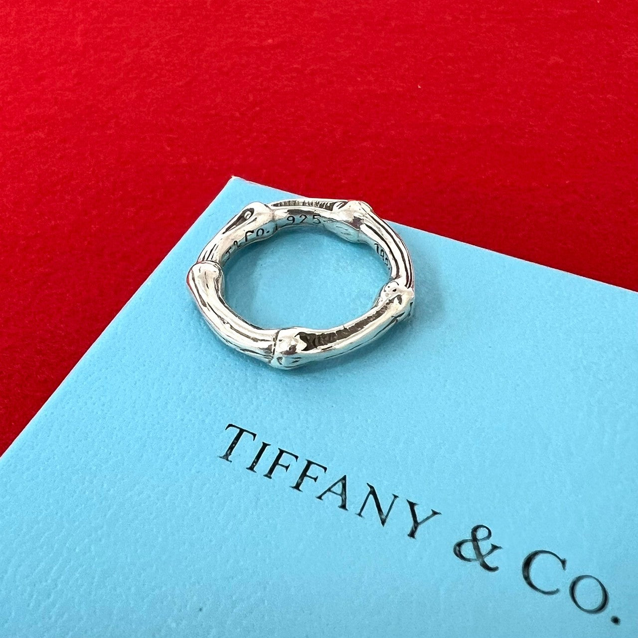 TIFFANY&Co. ティファニー (Vintage) バンブー リング 指輪 14号