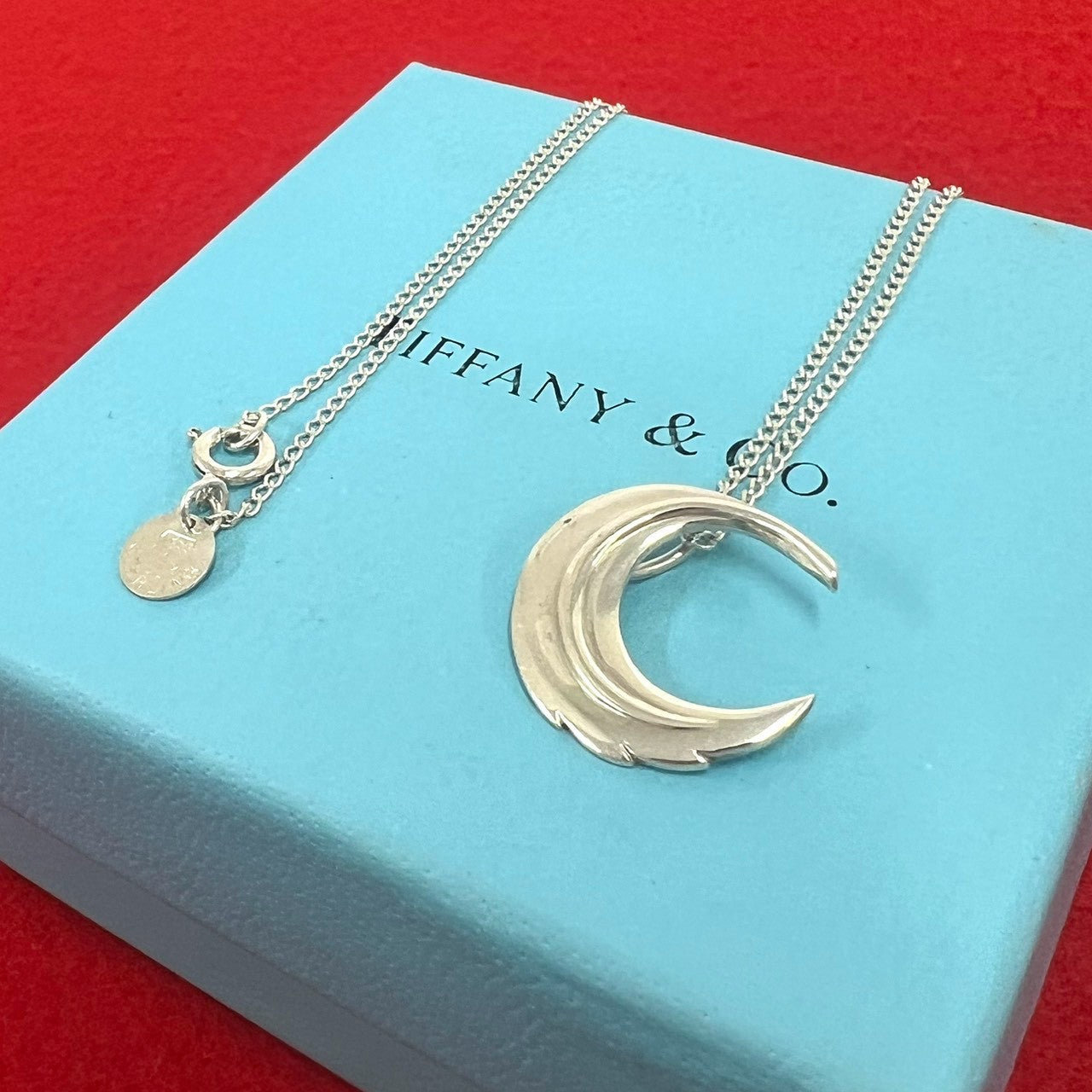 TIFFANY&Co. ティファニー (Vintage) クレセントムーン ネックレス