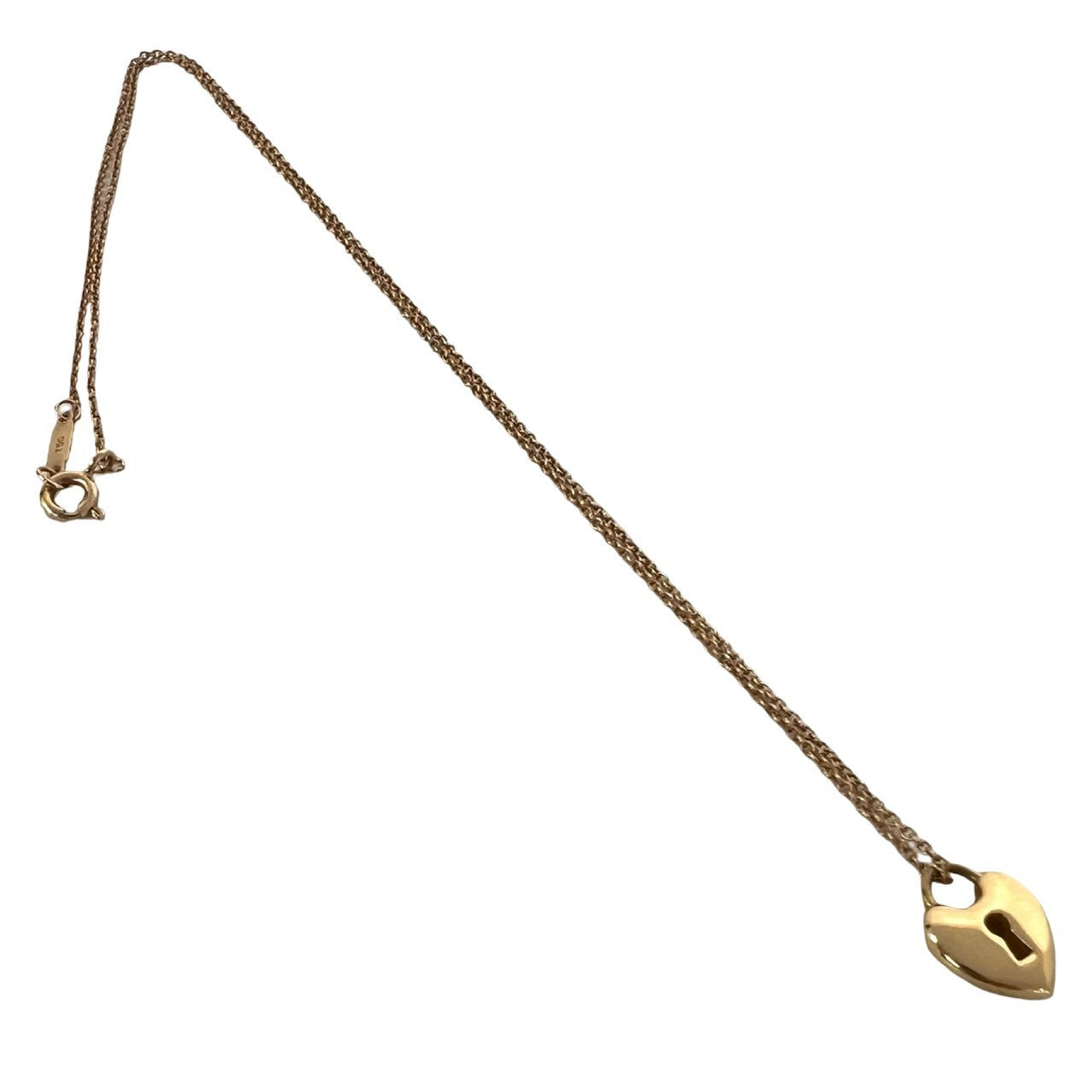 TIFFANY&Co. ティファニー ハートロック ネックレス K18 750 PG 6