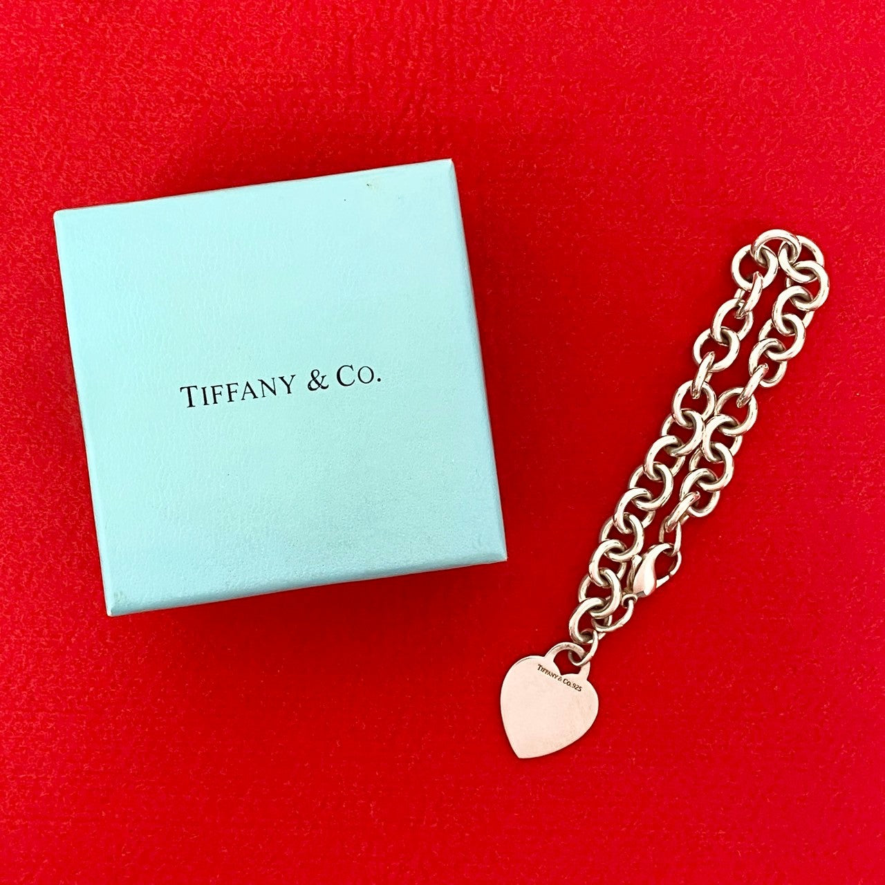 TIFFANY&Co. ティファニー ハートタグ ブレスレット