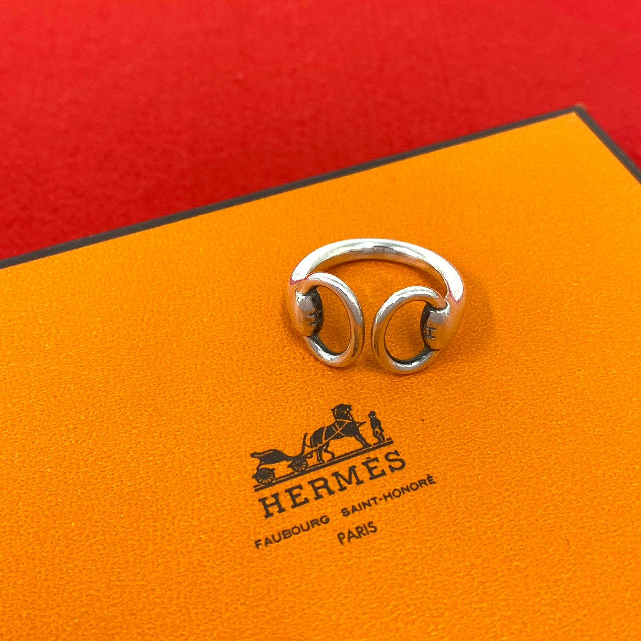 HERMES エルメス (Vintage) ナウシカ リング 指輪 12号