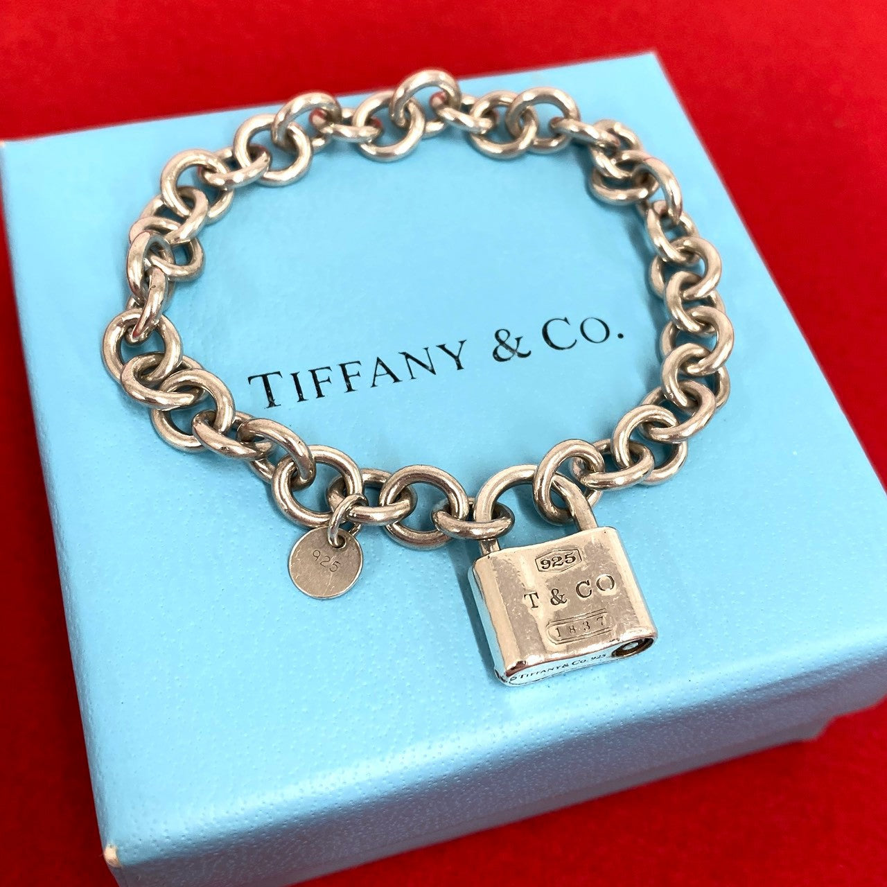 TIFFANY&Co. ティファニー (Vintage) カデナロック ブレスレット