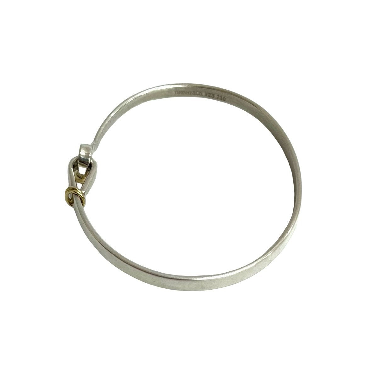 TIFFANY&Co. ティファニー フック&アイ バングル ブレスレット 4