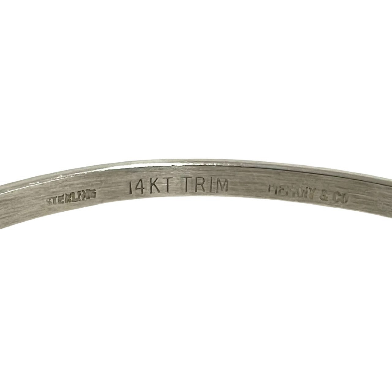 TIFFANY&Co. ティファニー (Vintage) ダブルフック バングル 925 K18 750YG 3