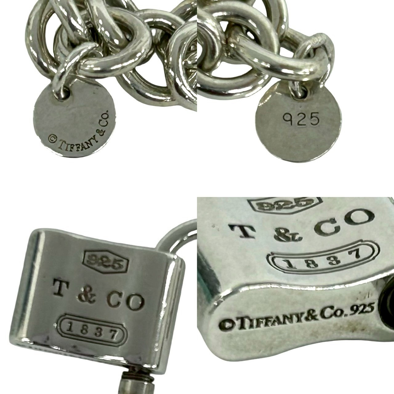 TIFFANY&Co. ティファニー (Vintage) カデナ ロック ブレスレット 3
