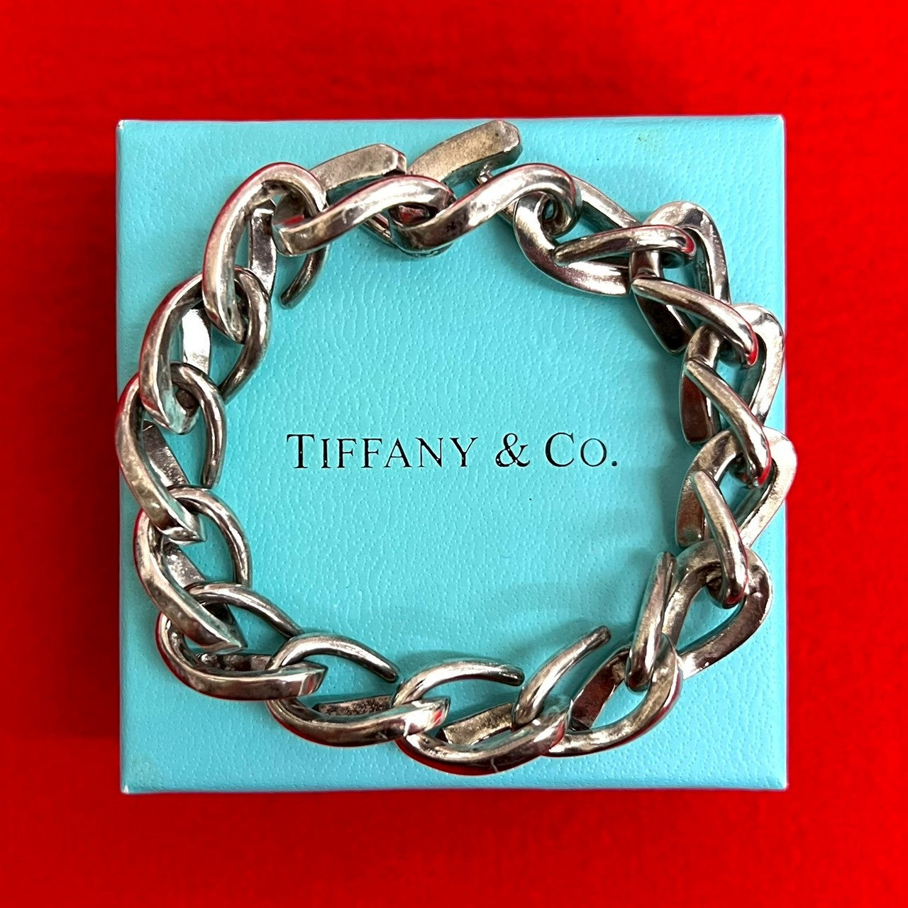 TIFFANY&Co. ティファニー フォージ ラージリンク ブレスレット