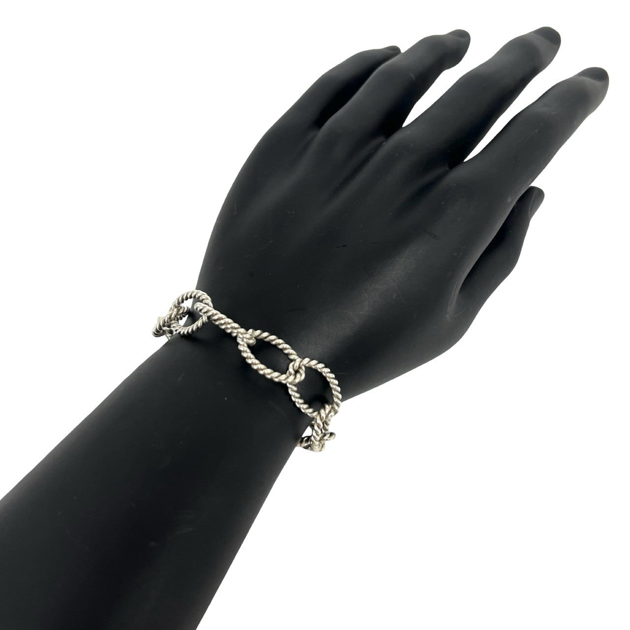 TIFFANY&Co. ティファニー (Vintage) オーバルリンク ツイスト ブレスレット 2