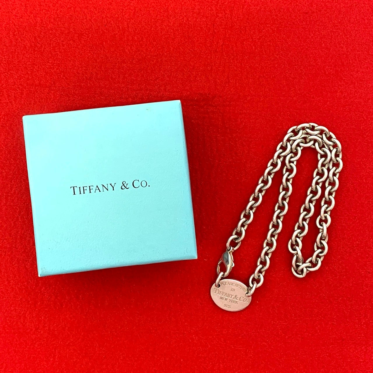 TIFFANY&Co. ティファニー リターントゥ オーバル ネックレス