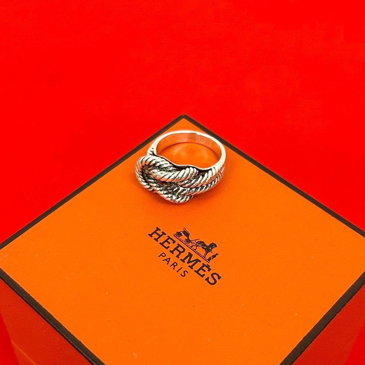 HERMES エルメス オーディエンス リング 指輪