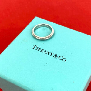TIFFANY&Co. ティファニー ミルグレイン リング 指輪 Pt950