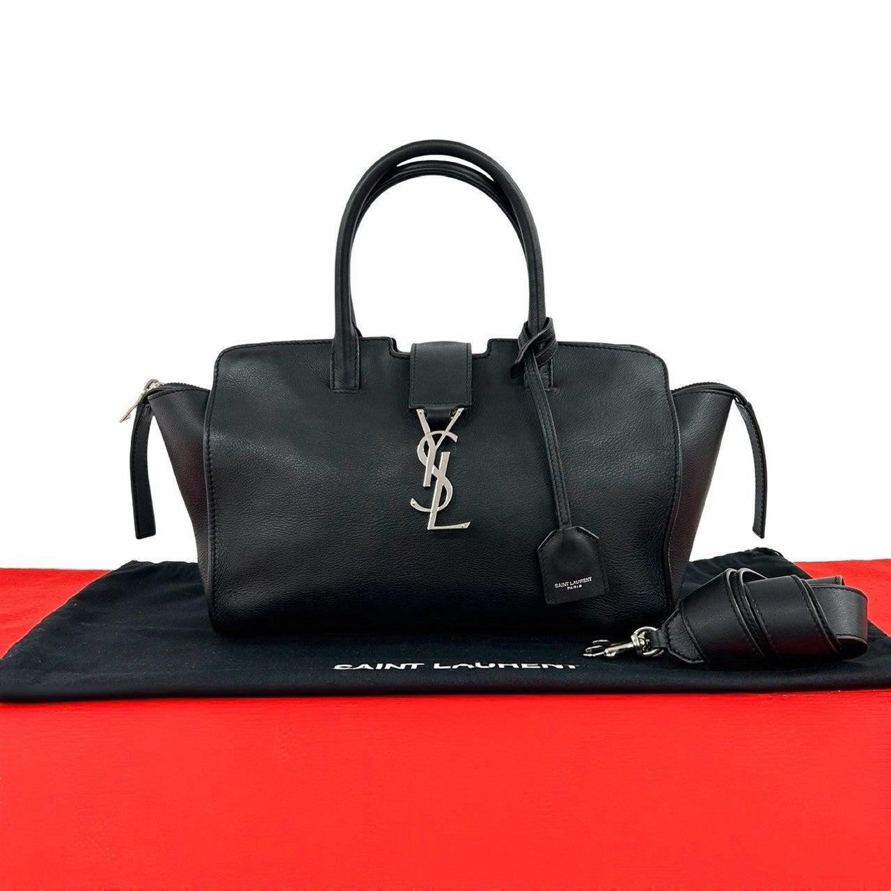SAINT LAURENT PARIS サンローランパリ ベイビー ダウンタウン カバス ショルダーバッグ
