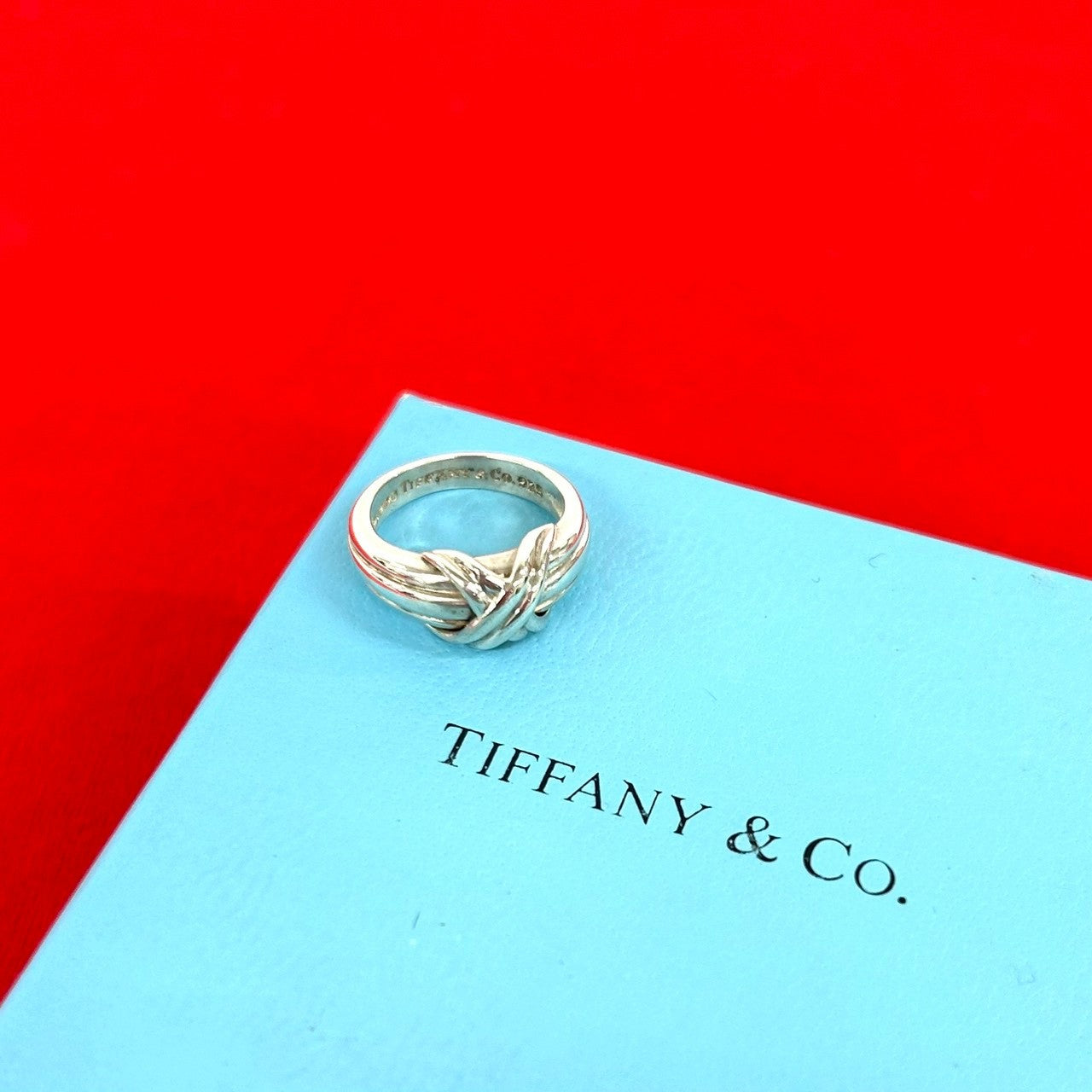 TIFFANY&Co. ティファニー (Vintage) シグネチャー リング 指輪