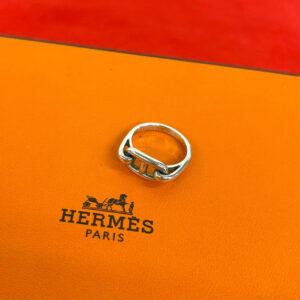 HERMES エルメス シェーヌダンクル リング 指輪 12号 表記サイズ #53