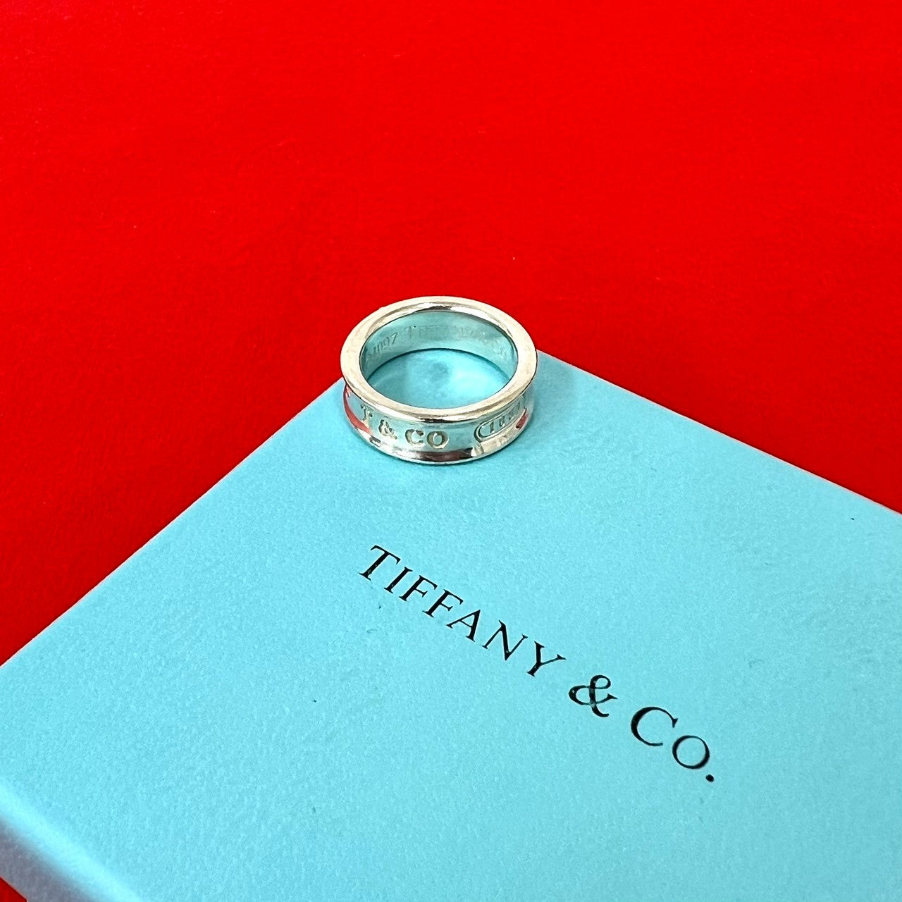 TIFFANY&Co. ティファニー (Vintage) ナローリング 指輪