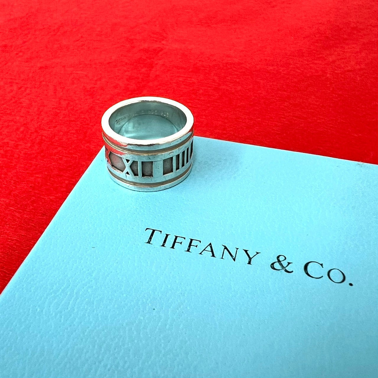 TIFFANY&Co. ティファニー (Vintage) アトラス ワイド リング 指輪