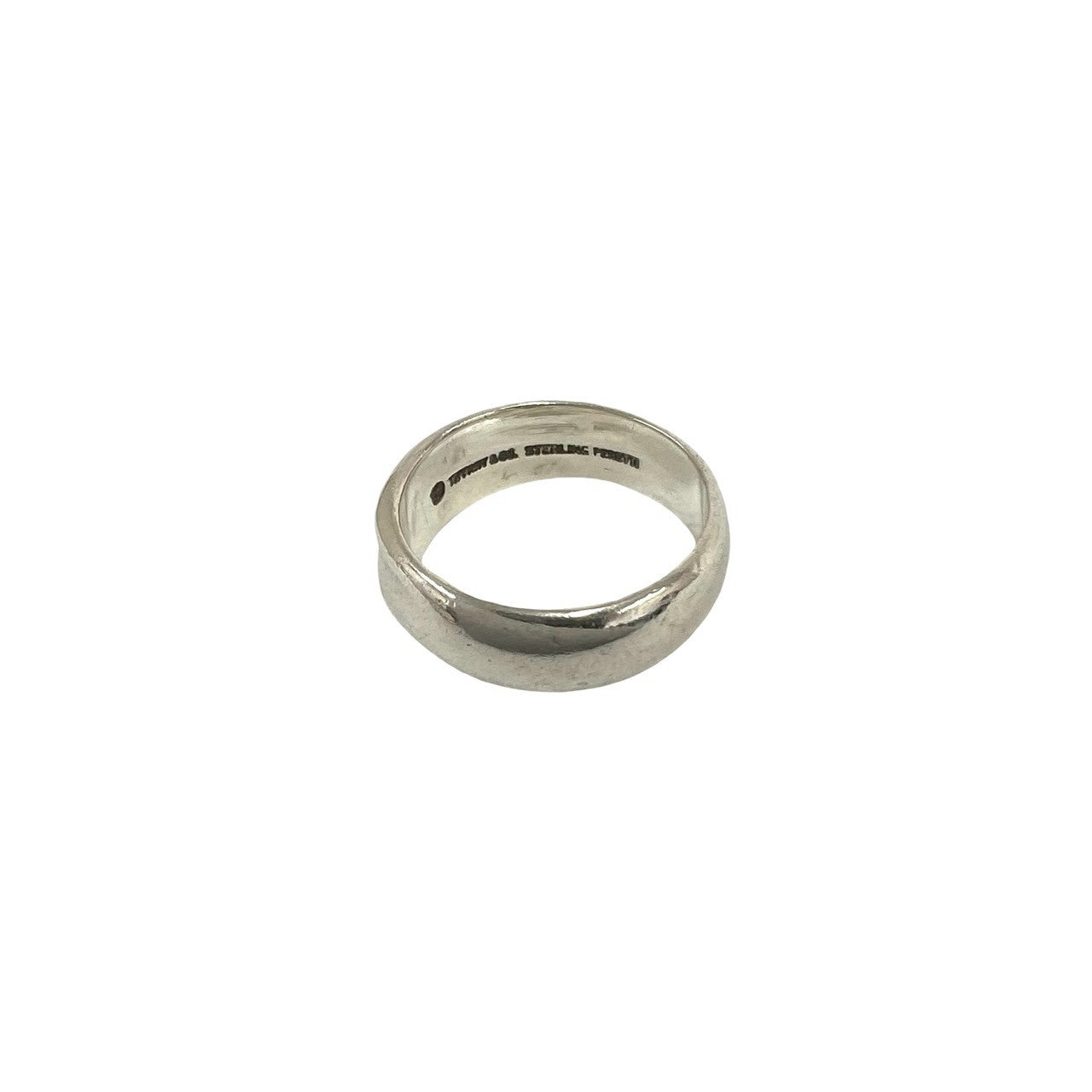 TIFFANY&Co. ティファニー (Vintage) カーブドハート リング 指輪 10号 4