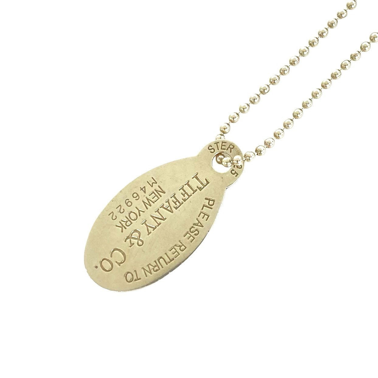 TIFFANY&Co. ティファニー (Vintage) リターントゥ オーバルタグ ネックレス 4