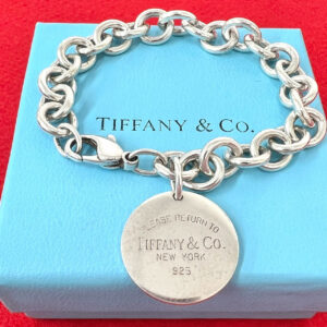 TIFFANY&Co. ティファニー (Vintage) リターントゥ ラウンドタグ ブレスレット