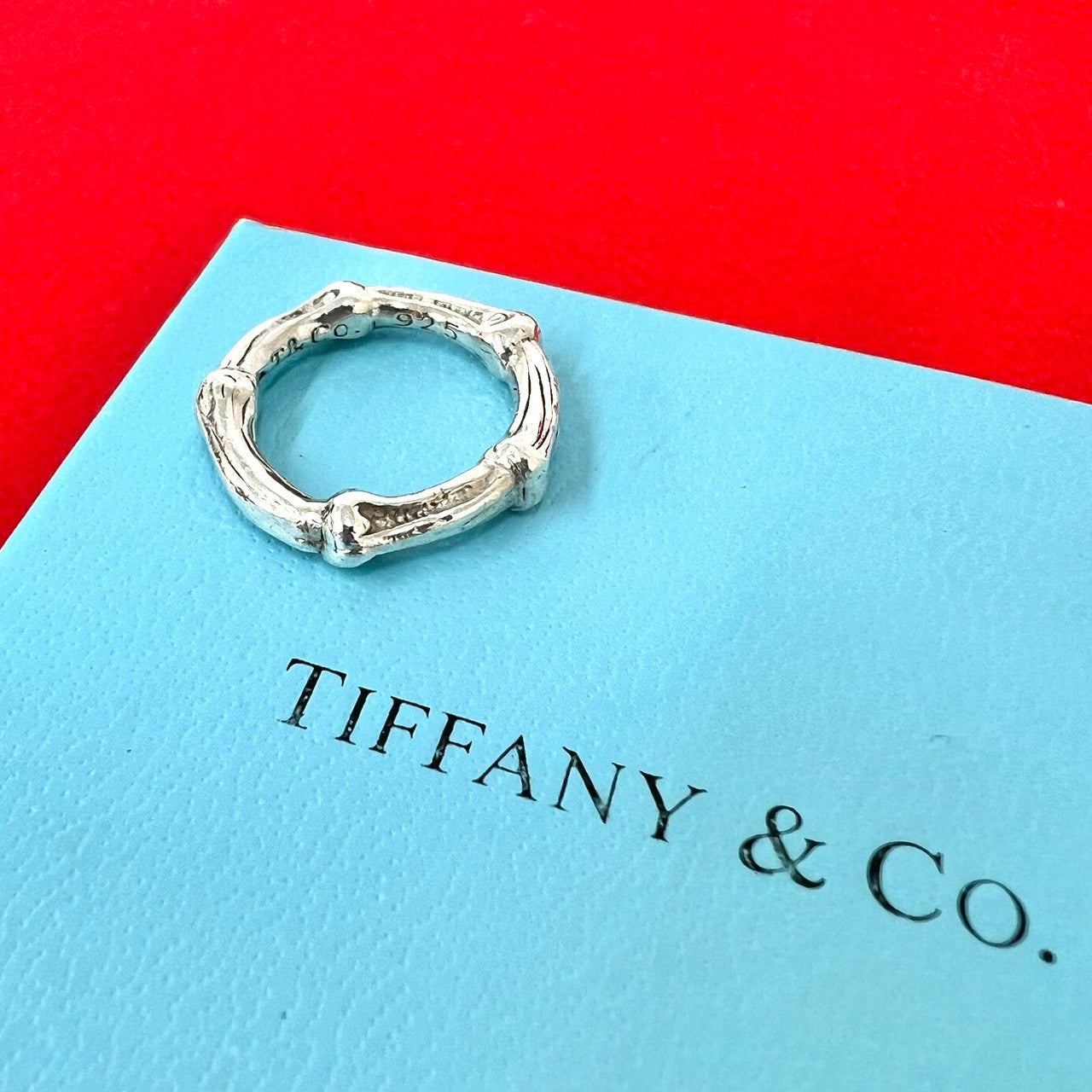 TIFFANY&Co. ティファニー (Vintage) バンブー リング 指輪 8号