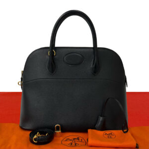 HERMES エルメス (Vintage) ボリード 35 ショルダーバッグ ヴォーシャモニー