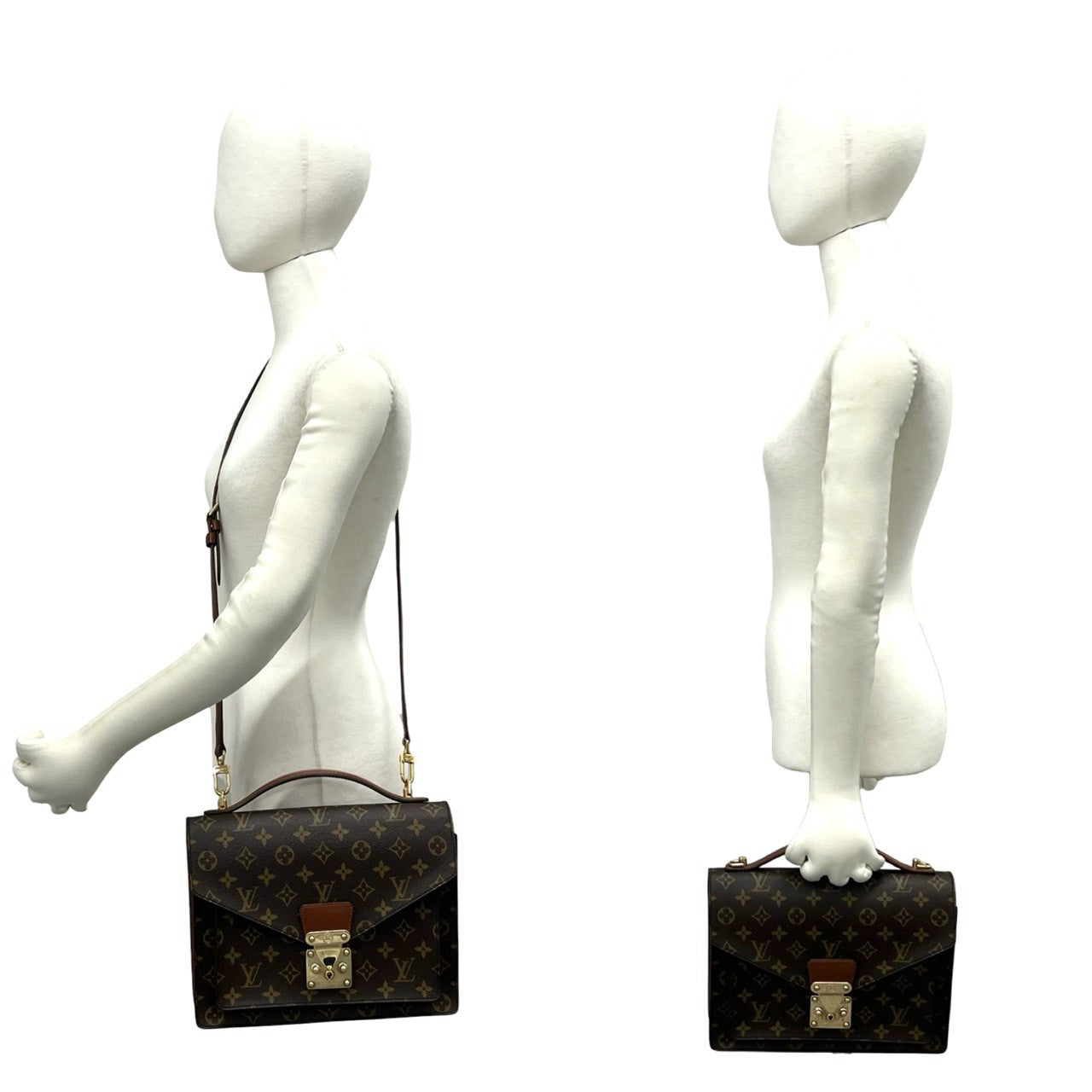 LOUIS VUITTON ルイヴィトン (Vintage) モンソー ショルダーバッグ 2