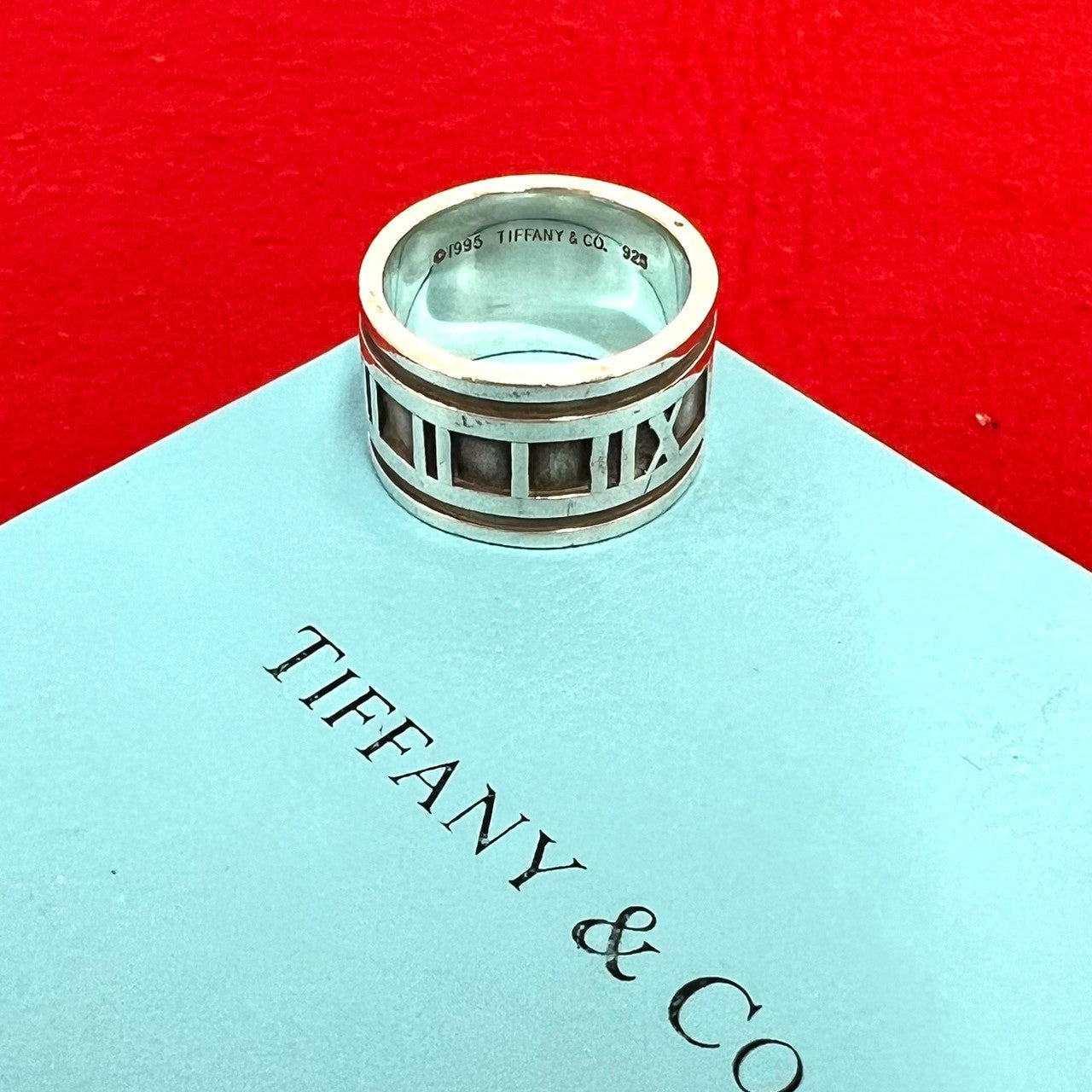 TIFFANY&Co. ティファニー (Vintage) アトラス ワイド リング 指輪 11号