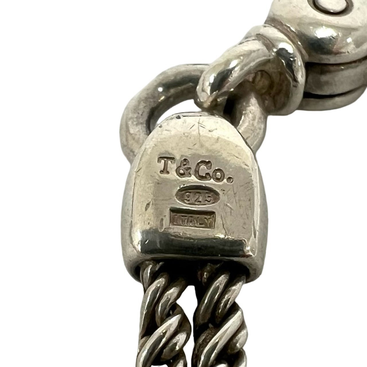 TIFFANY&Co. ティファニー (Vintage) センターノット ダブルロープ ブレスレット 3