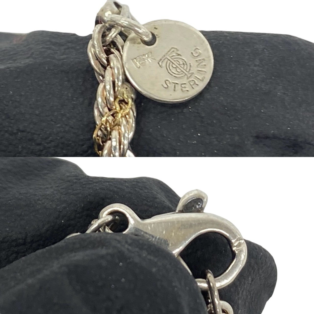 TIFFANY&Co. ティファニー (Vintage) ツイスト ロープ ネックレス 925 K18 750YG 3