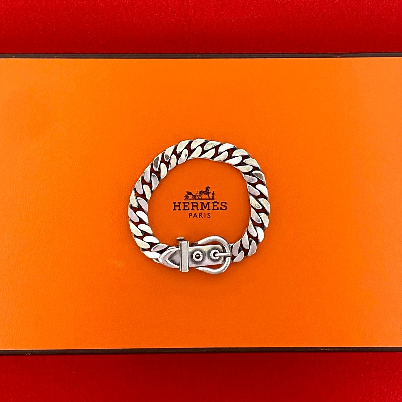 HERMES エルメス (Vintage) ブックルセリエ ブレスレット