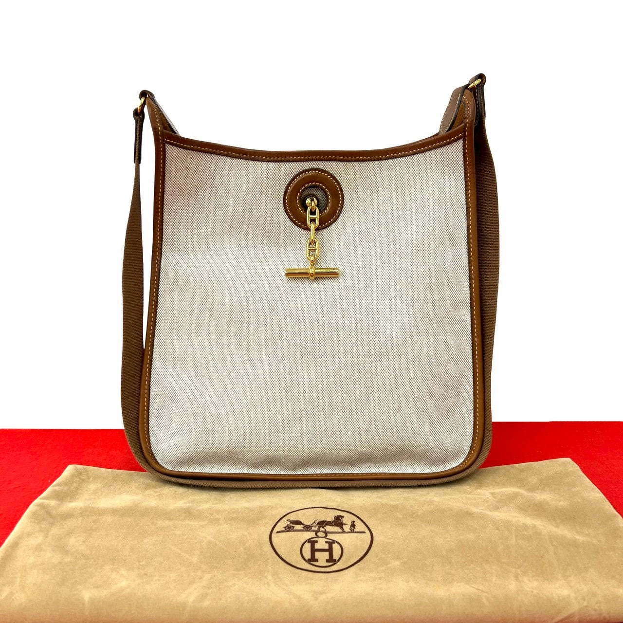HERMES エルメス (Vintage) ヴェスパ PM ショルダーバッグ ブッフル