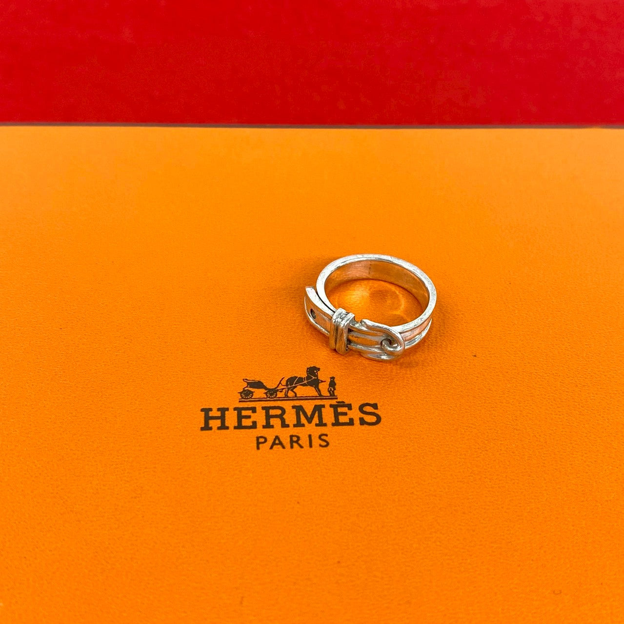 HERMES エルメス (Vintage) サンチュール リング 指輪