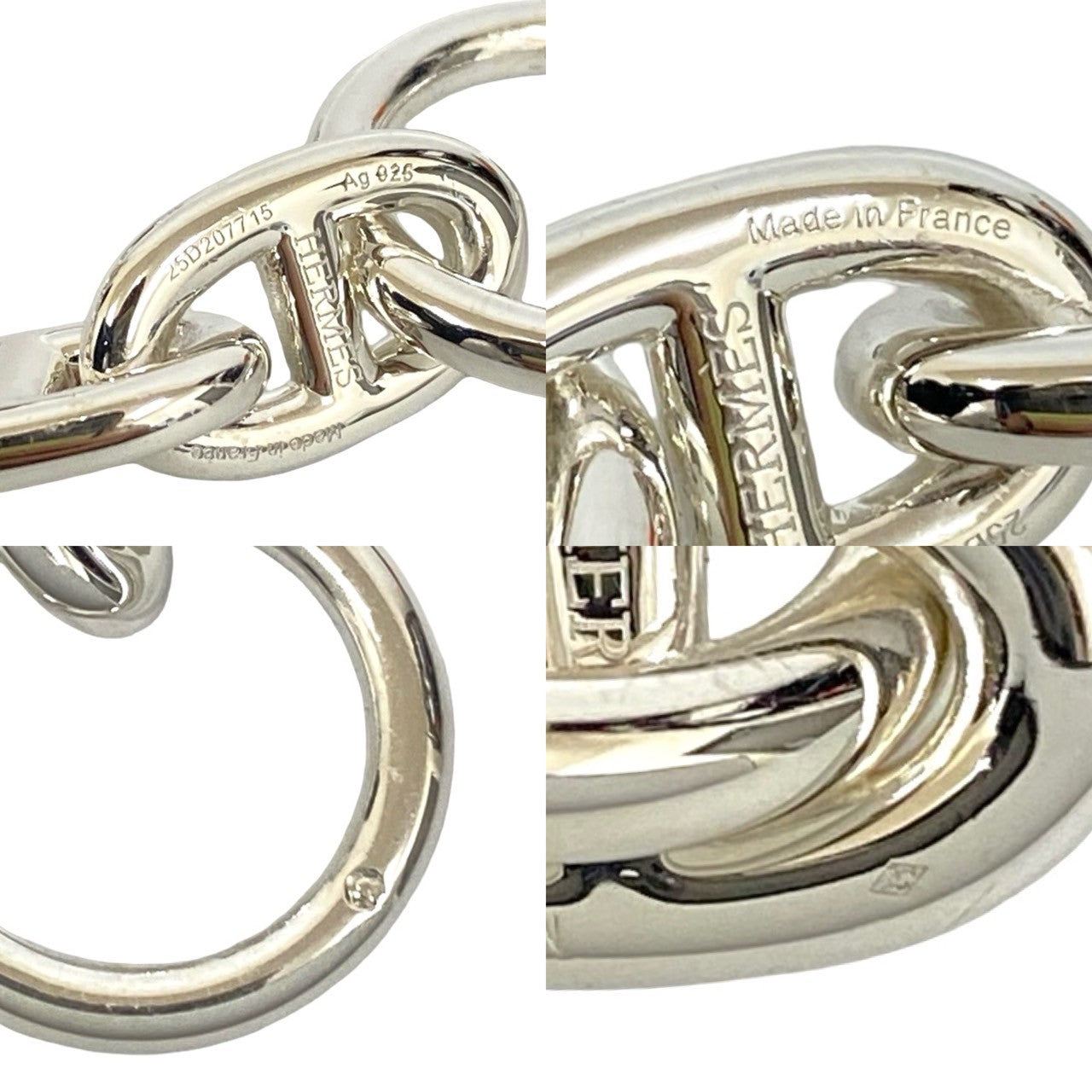 HERMES エルメス シェーヌダンクル MM 16コマ ブレスレット 2