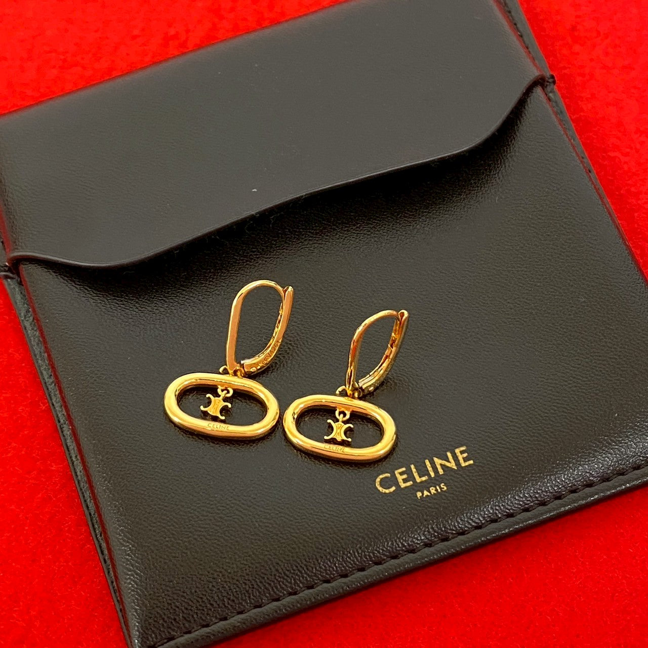 CELINE セリーヌ トリオンフ モバイル ピアス