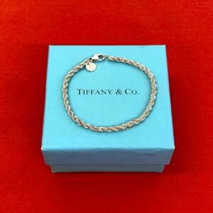 TIFFANY&Co. ティファニー ツイスト チェーン ブレスレット 925 K18 750 YG