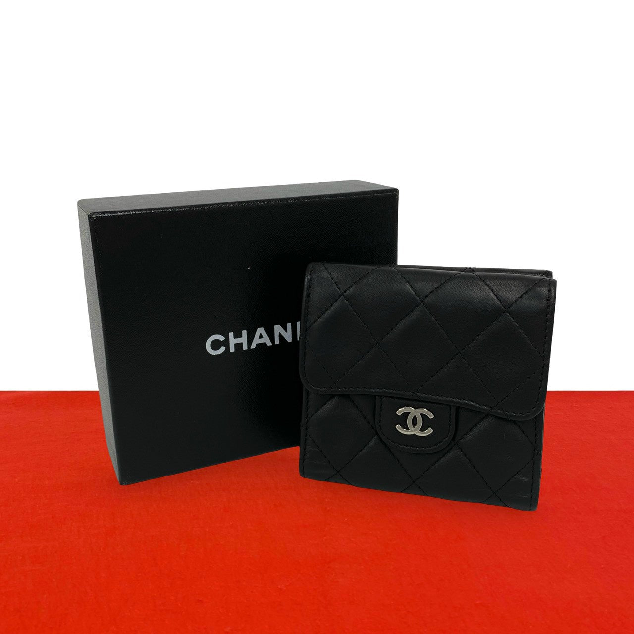 CHANEL シャネル 三つ折り財布