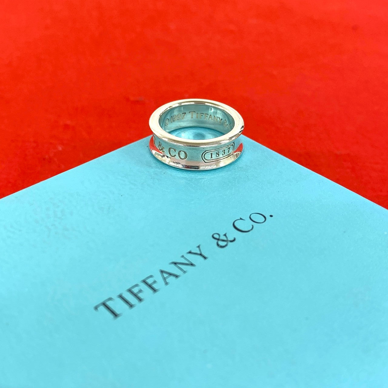 TIFFANY&Co. ティファニー ナロー リング 指輪