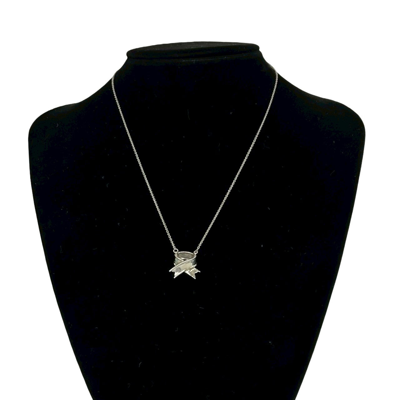 TIFFANY&Co. ティファニー (Vintage) クロス リボン ネックレス 2