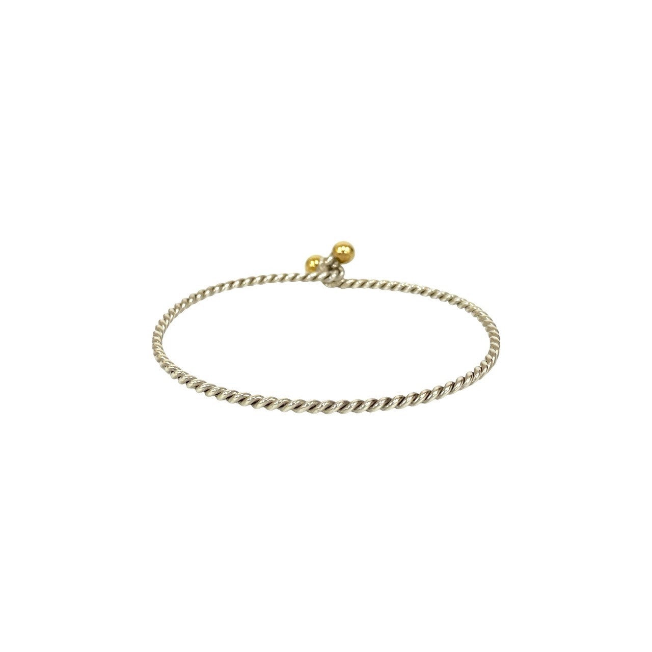 TIFFANY&Co. ティファニー ツイスト ダブル アイ バングル 6